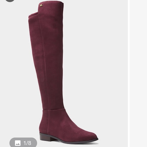 Michael Kors Shoes - Michael Kors Bromley Suede Over The Knee Boots